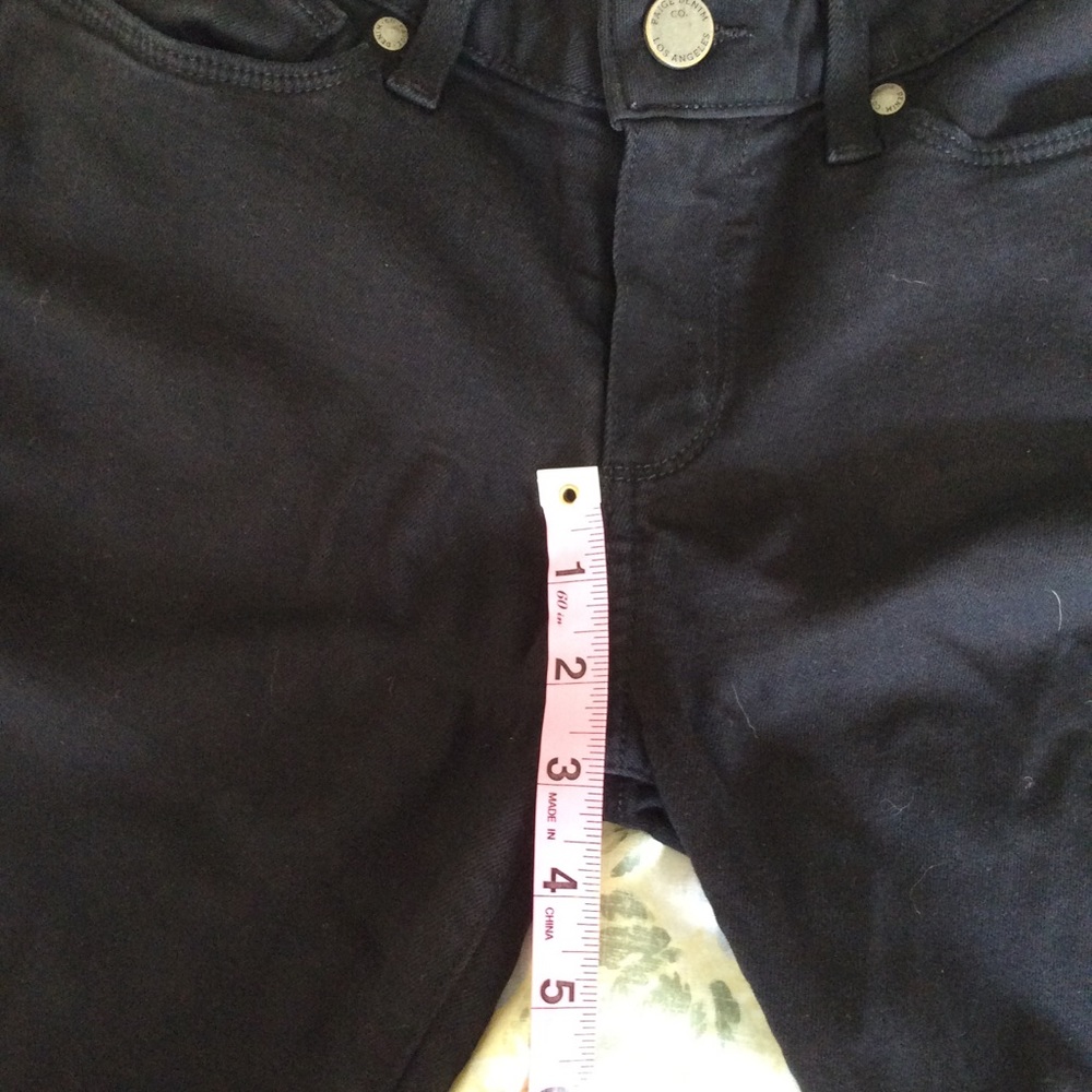 Paige Verdugo Ultra Skinny Black Jean - Picture 10 of 11